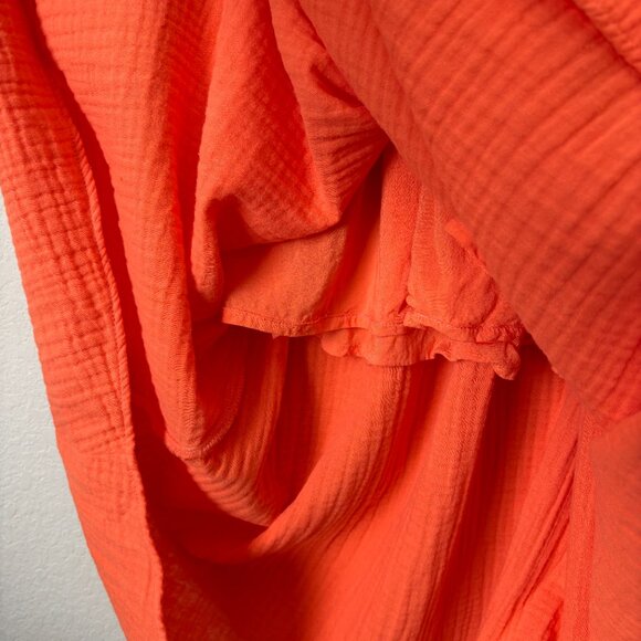 J. Crew V-Neck Midi Dress in Soft Gauze - Picture 8 of 11